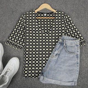 FRAZORI As Pretty As You Are Embroidered Blouse